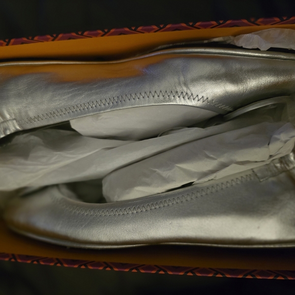 Tory Burch Silver Women's Shoes - Picture 2 of 4